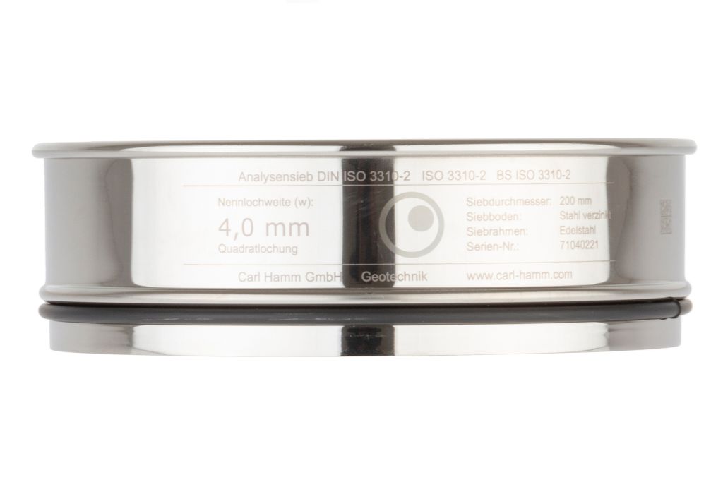 Analysensieb  rd 200 / 40 mm