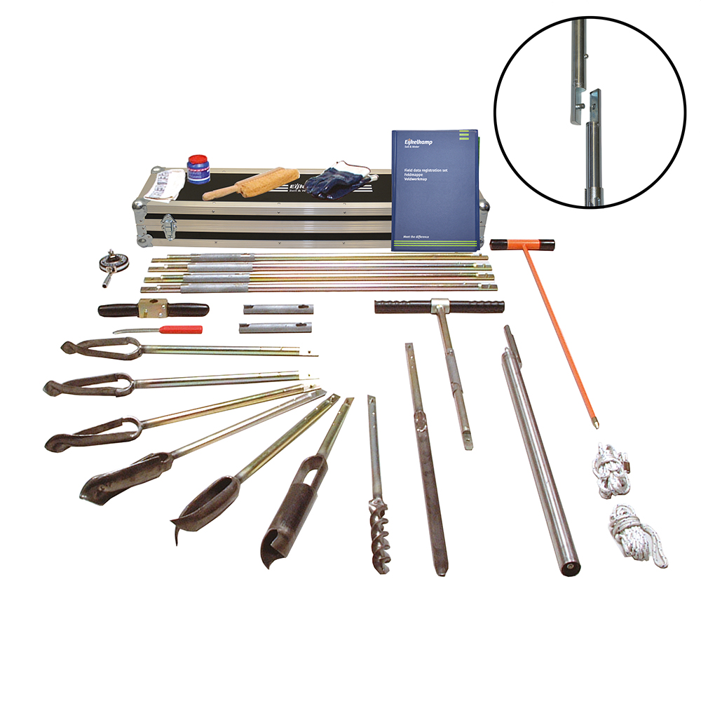 Handbohrer-Set für heterogene Böden