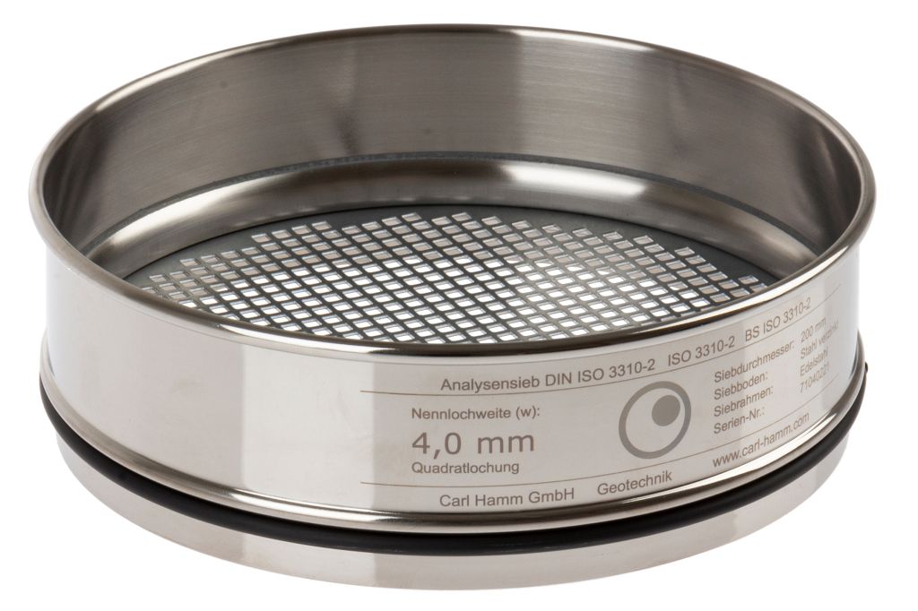 Analysensieb  rd 200 / 80mm