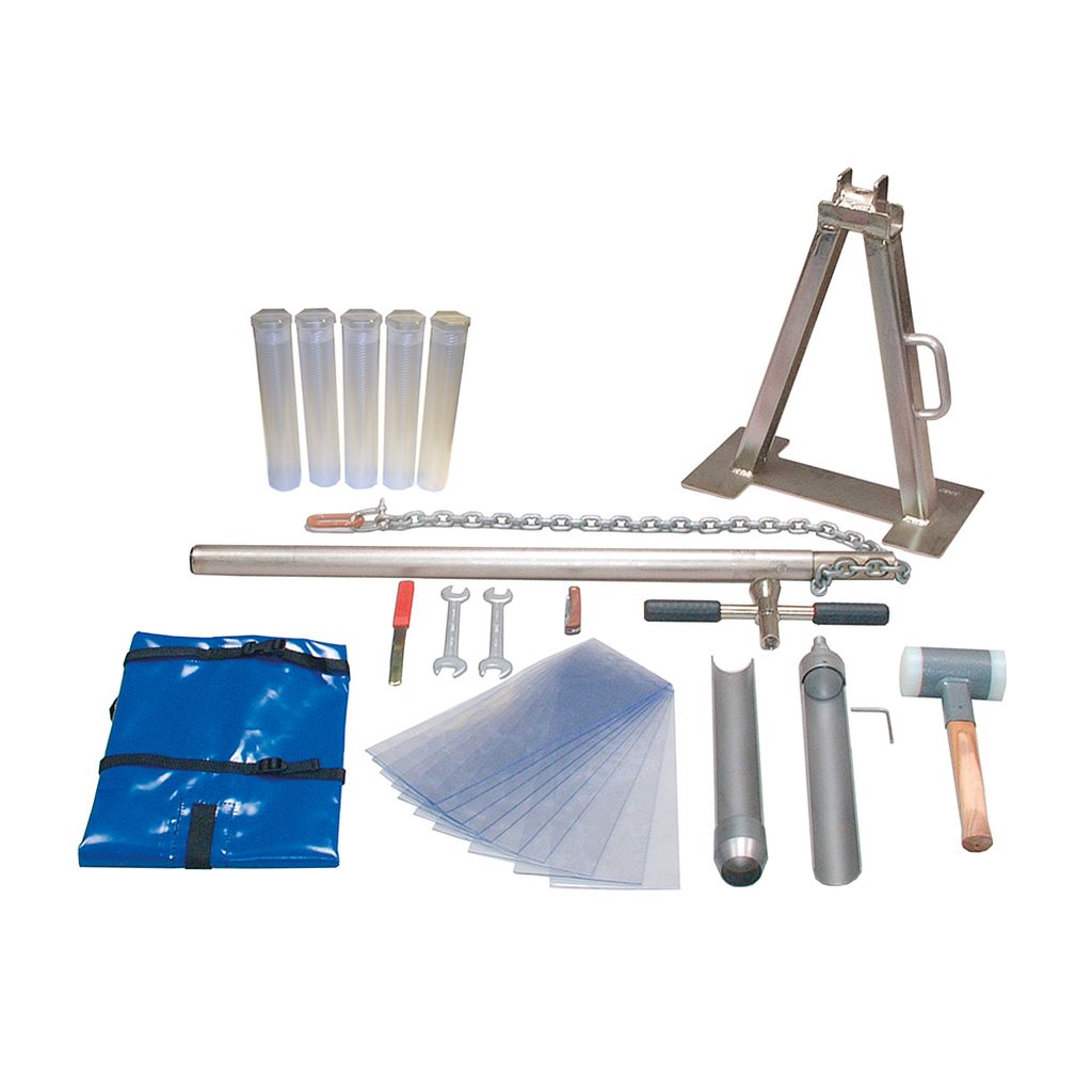 Split-Tube-Probennehmer, Ø 53 mm, Standard-Set z. Probenentn