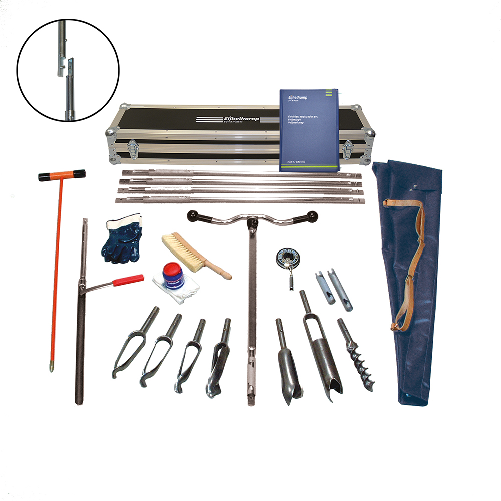 Ergonomisches Hand-Bohr-Set für heterogene Böden