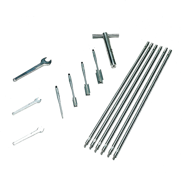 Leichter Scherfestigkeitsmesser,Standard-Set für 3 m