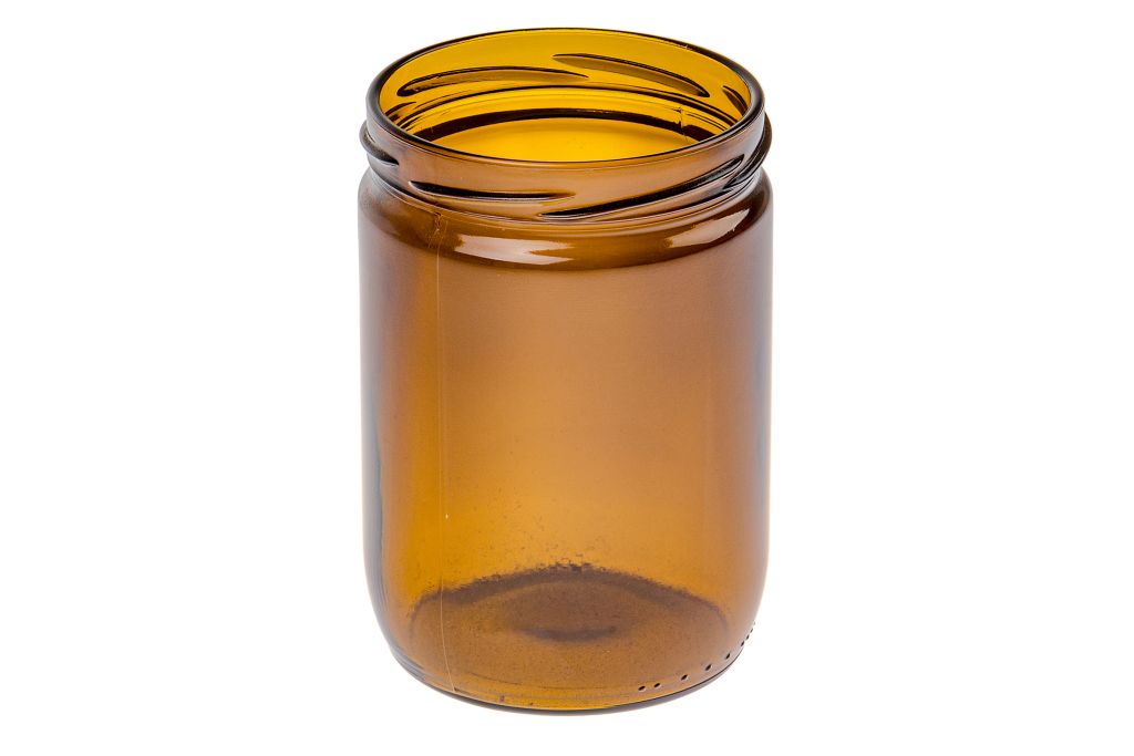 Probenahmeglas, 490 ml | 82 mm | Weithals | braun