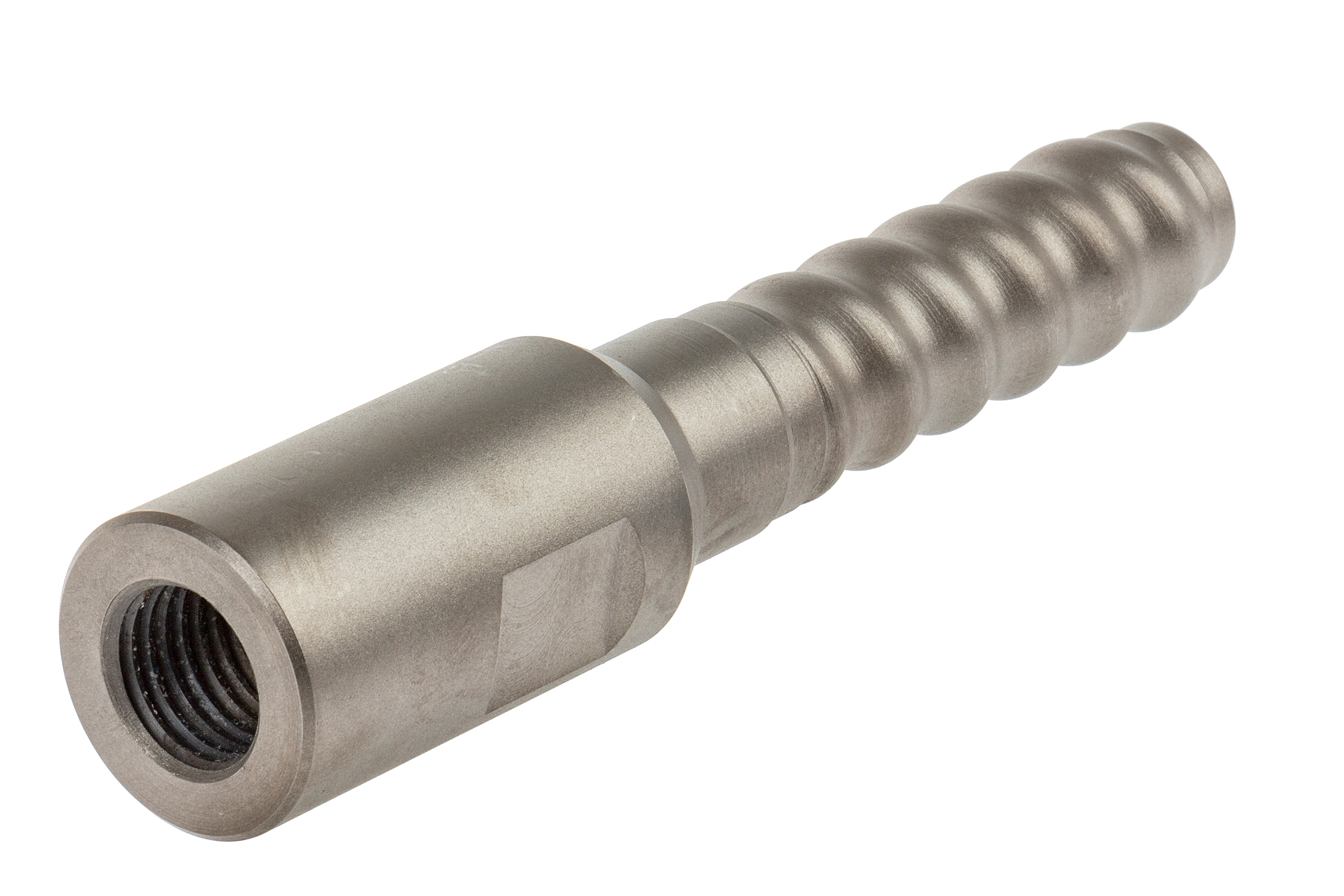 Adapter M22 auf Kordelgewinde außen gehärtet