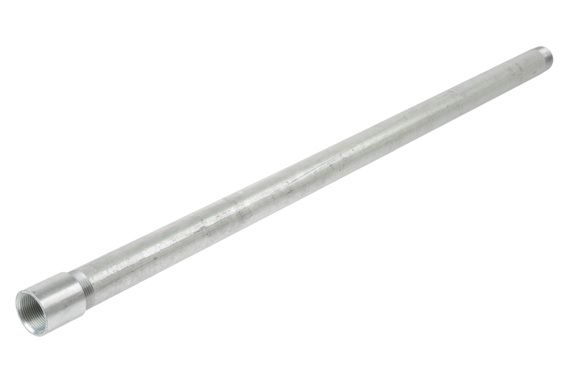 Aufsatzrohr DIN 2440, verzinkt m. Gewindemuffe | 1¼" x 1.000